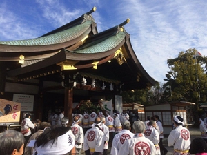 大鏡餅奉納
