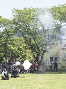 长筱合战竖旗节