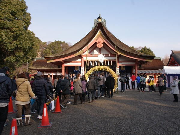 和魂社例祭（茅ノ輪くぐり）