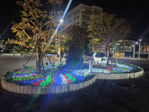 蒲郡駅前イルミネーション