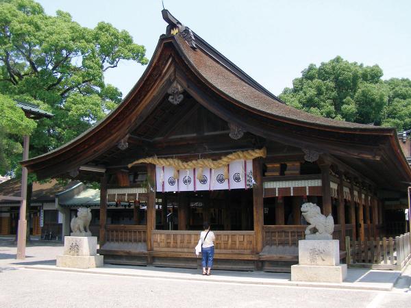 国府宮 除疫祭並輪くぐり
