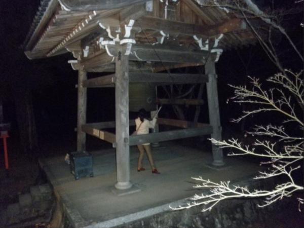 寂光院 除夜の鐘