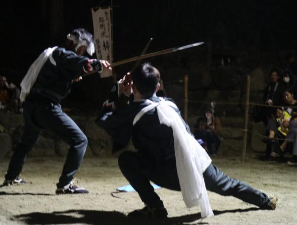 貝津田の棒の手