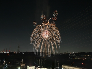 日本ライン夏まつりロングラン花火