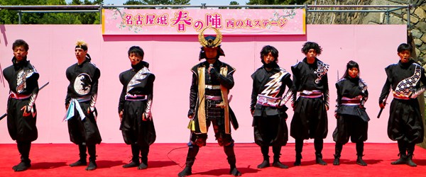 服部半藏忍者隊在名古屋城的驚艷亮相