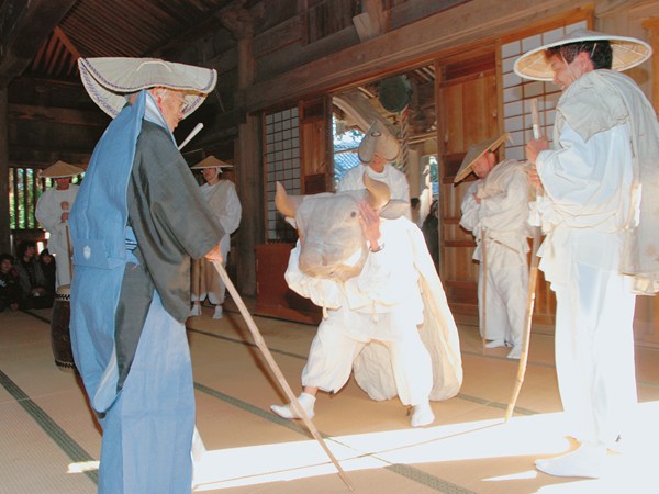 財賀寺　插秧節