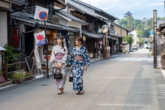 犬山城下町