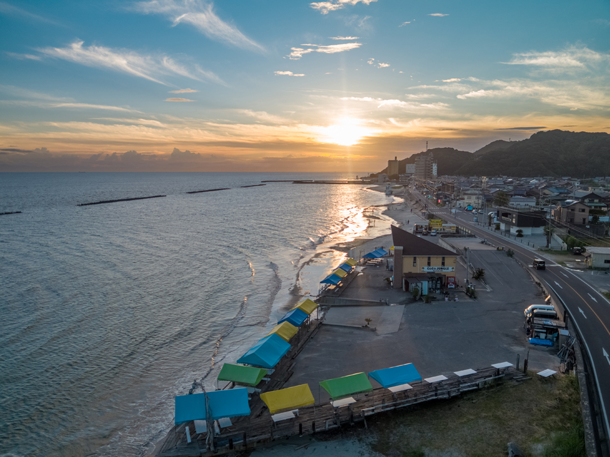 山海海水浴場