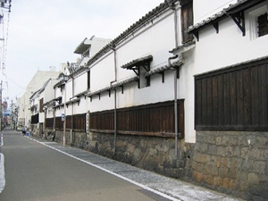 四间道的街景
