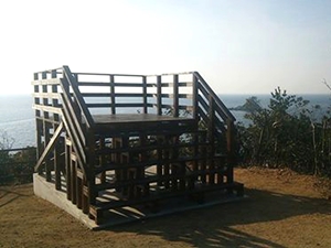 Cape Taichi Kira-Kira Observation Deck - Shinojima Island (Taichi Misaki Kira-Kira Tenbodai - Shinojima)