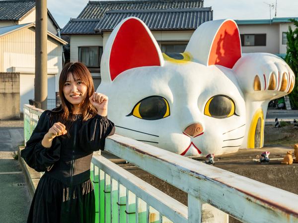見守り猫「とこにゃん」（常滑やきもの散歩道内）
