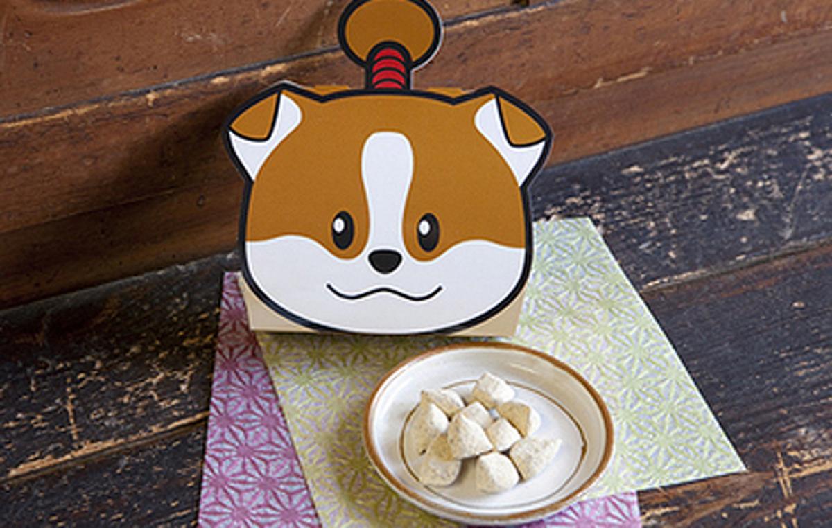 藤澤製菓株式会社　藤澤げんこつわん丸君パッケージ