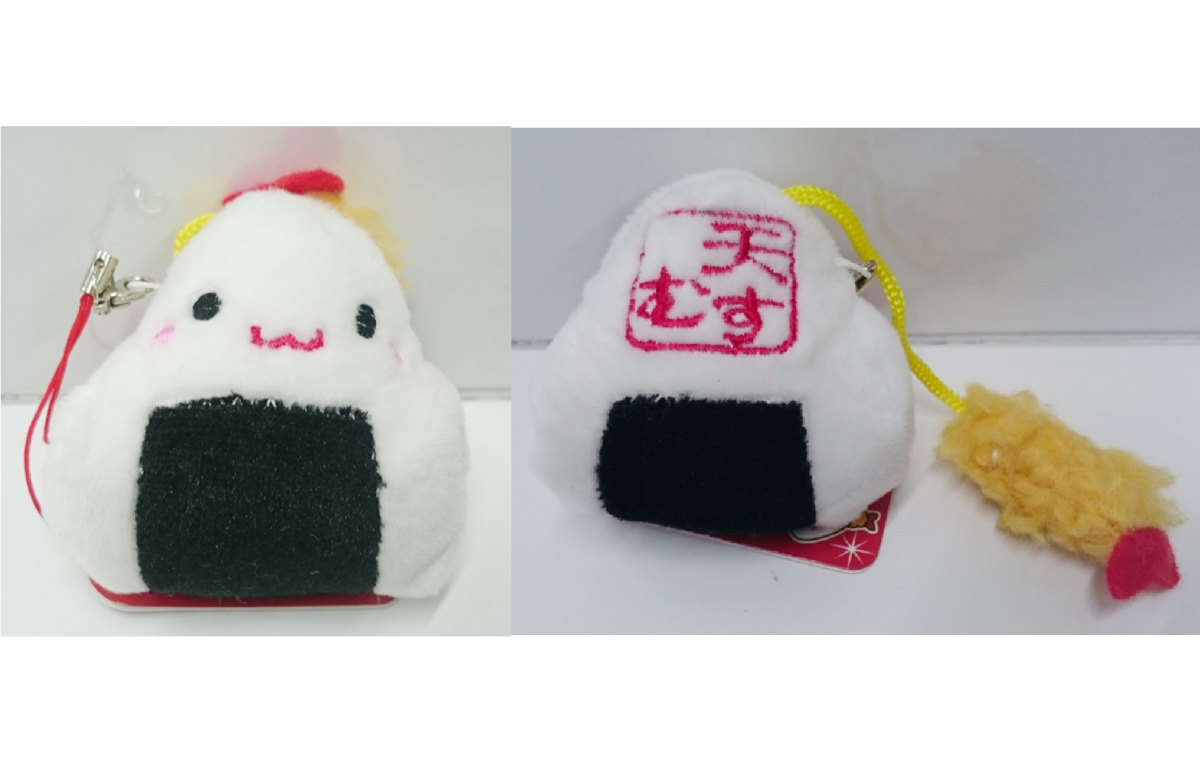 呉竹商事株式会社　天むすちゃんストラップ