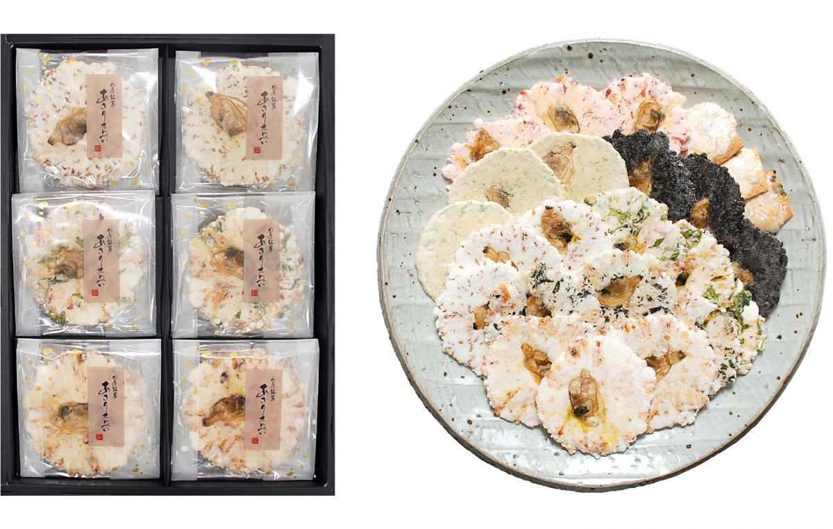 株式会社菓子蔵 関　田原銘菓　あさりせんべい