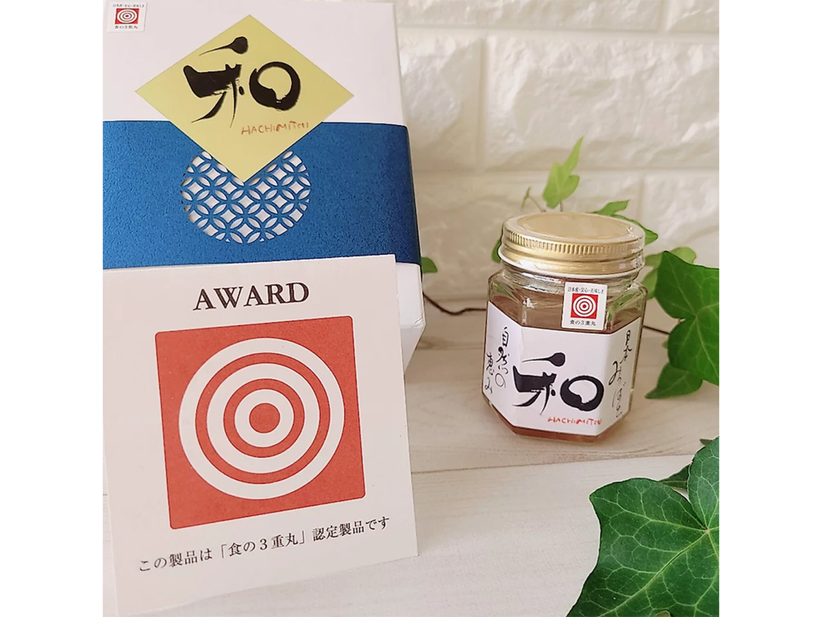 日本みつばち　自然の恵み　はちみつ　和