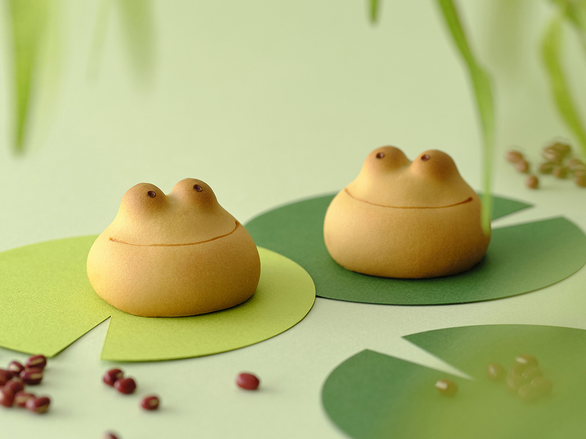 株式会社 青柳総本家　カエルまんじゅう