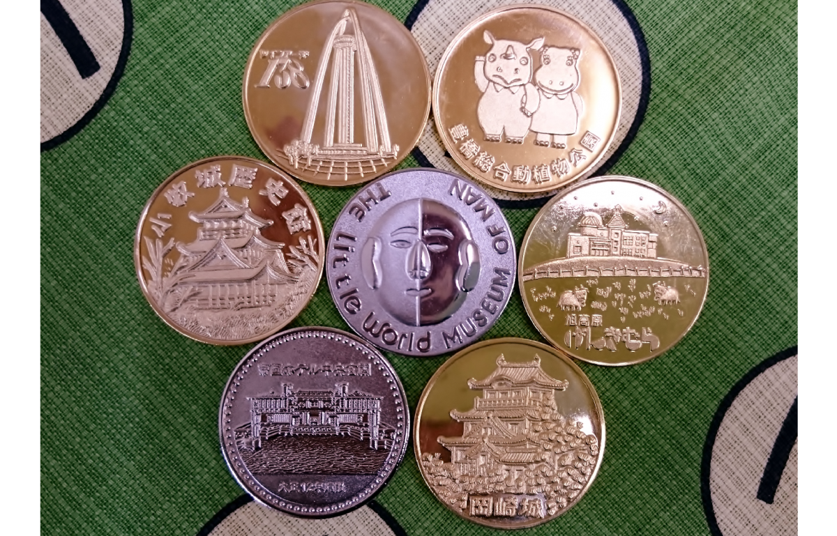 記念刻印メダル　日本メモリー株式会社