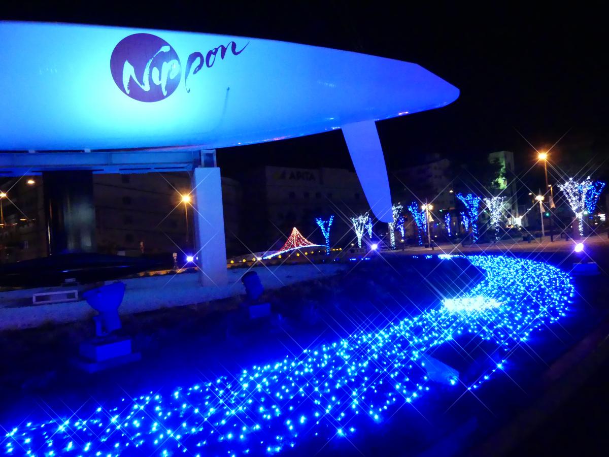 Gamagori Station Illumination