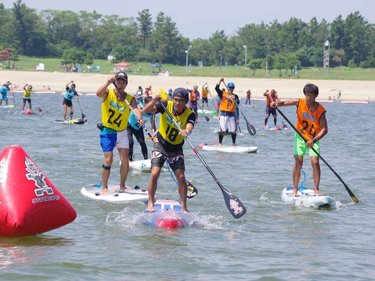 新舞子SUPマラソン