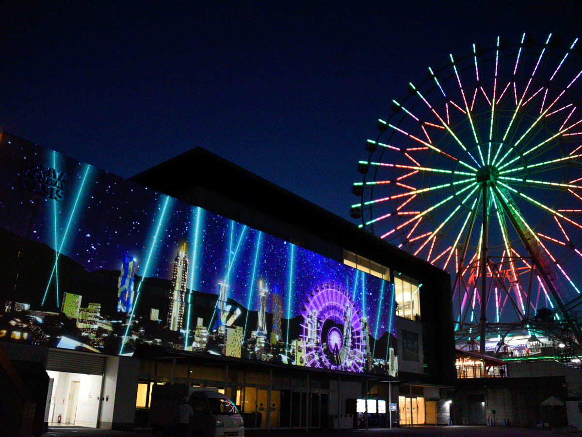 プロジェクションマッピング「KARIYA MAPPING LIVE TOGETHER」