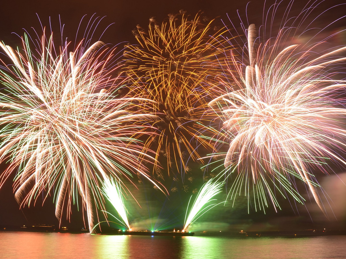 元気の出る花火大会 in MIHAMA