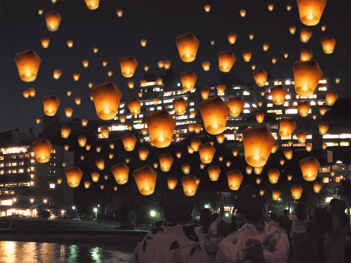 ランタンナイト in 西浦パームビーチ