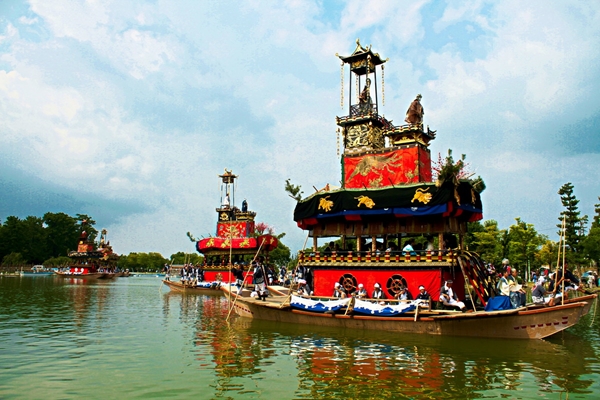 เทศกาลโอวาริ ทสึชิมะ เท็นโน