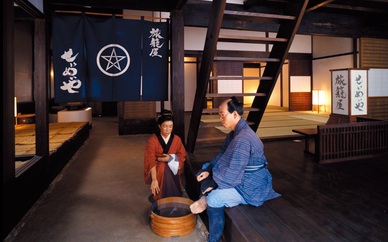 丰桥市二川宿【本阵资料馆・旅笼屋（清明屋）・商家（驹屋）】