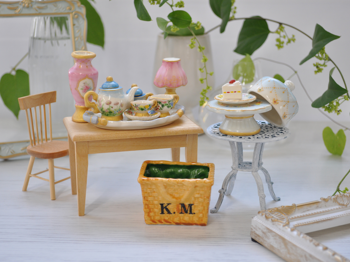 ミニチュア食器づくり体験