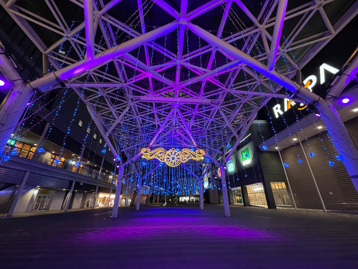 冬季灯光秀 in 太田川 