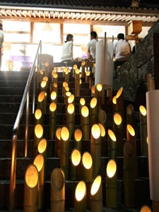 小渡梦竹灯笼节和中秋赏月会