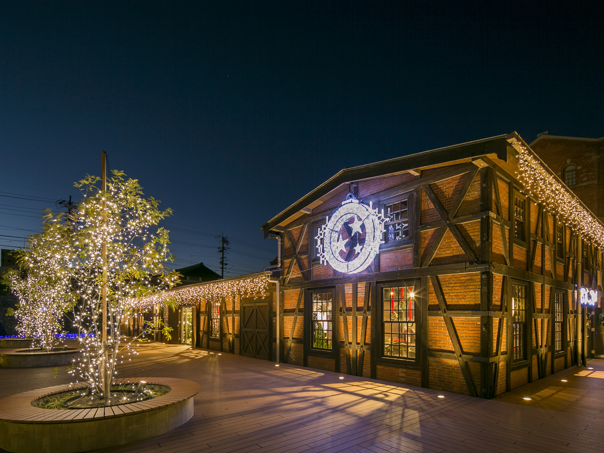 Handa Red Brick Building Winter Illumination