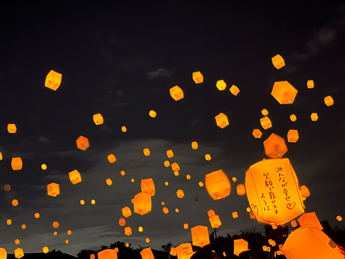 あま市スカイランタンフェス