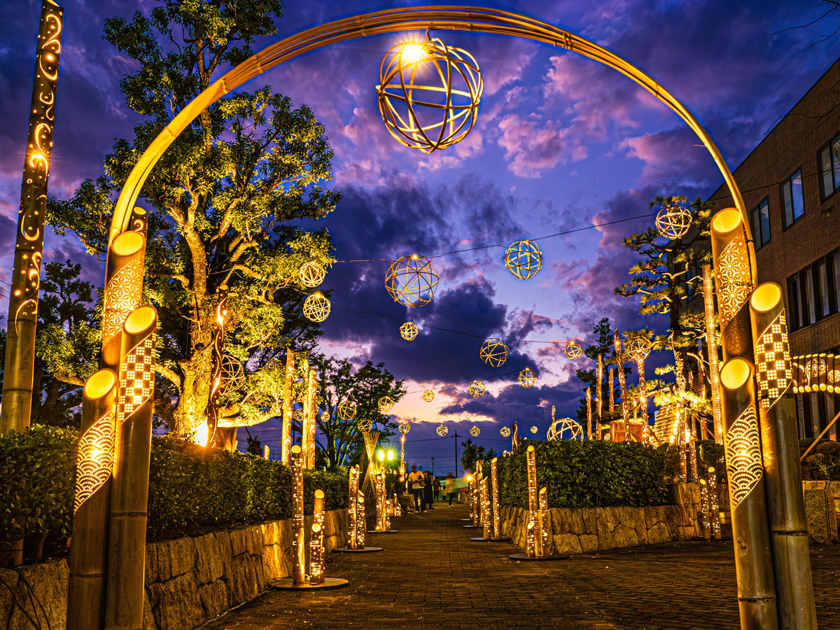 竹あかり「Tobishima Lights」