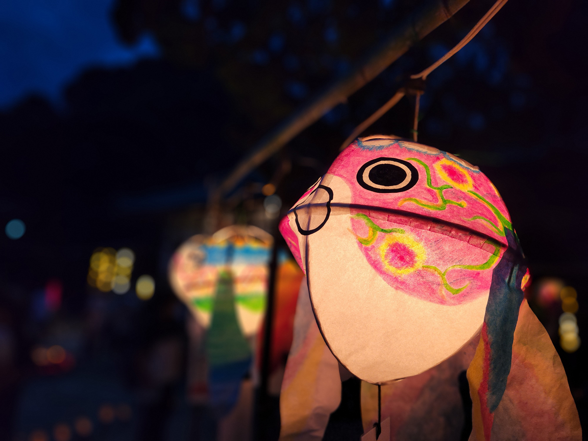 大興寺大日竹灯籠祭