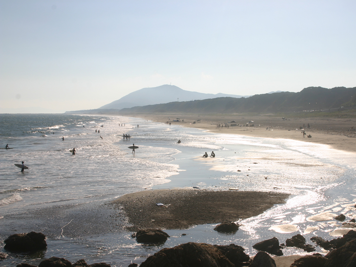 太平洋長海灘・大石海岸