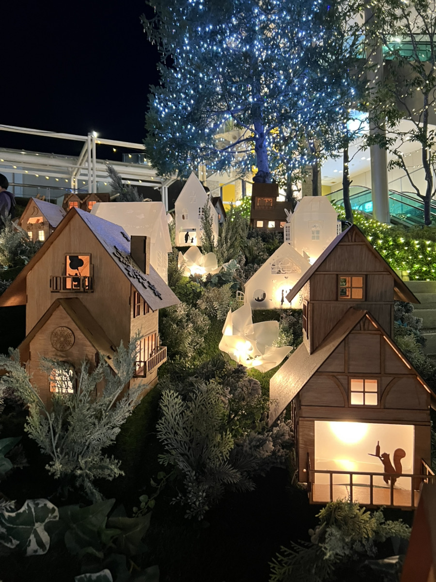 星之丘露台 冬季灯光秀