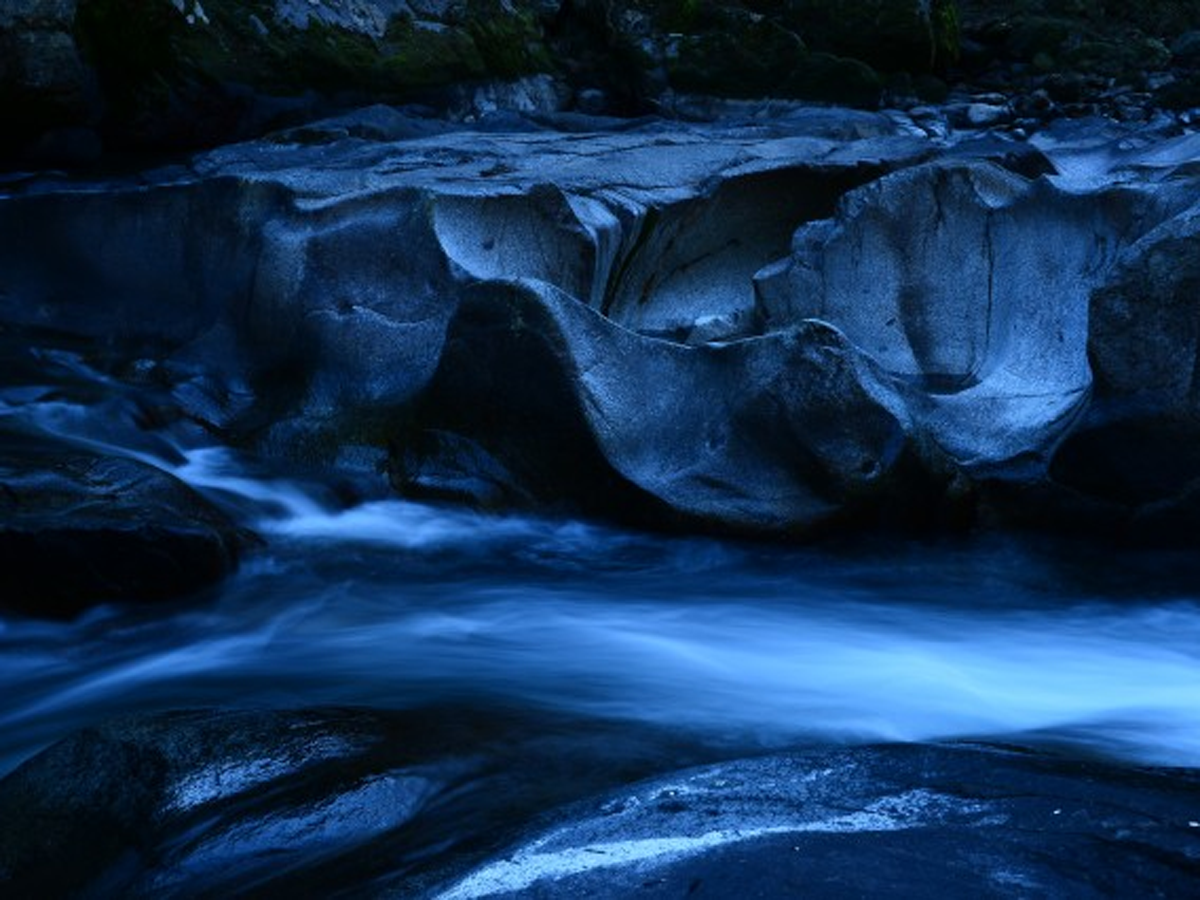 煮え渕　ポットホール