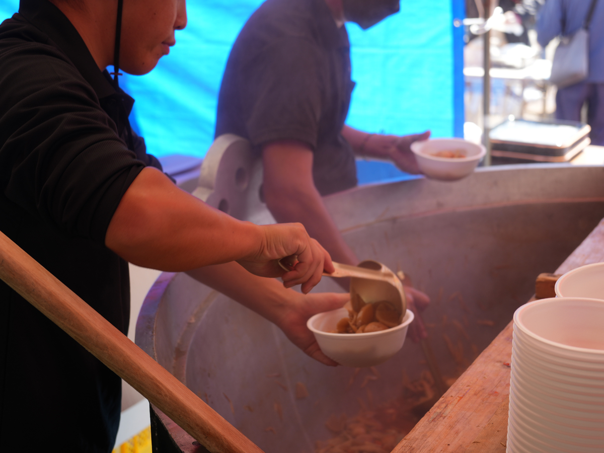 いも煮会in茶臼山