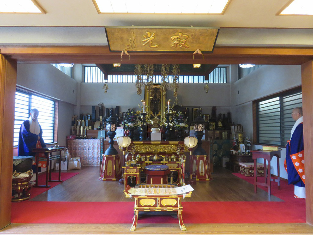 寂光院　秘仏観音　おいただき