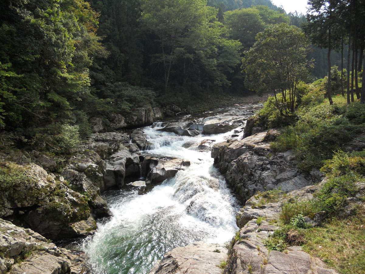煮え渕　ポットホール