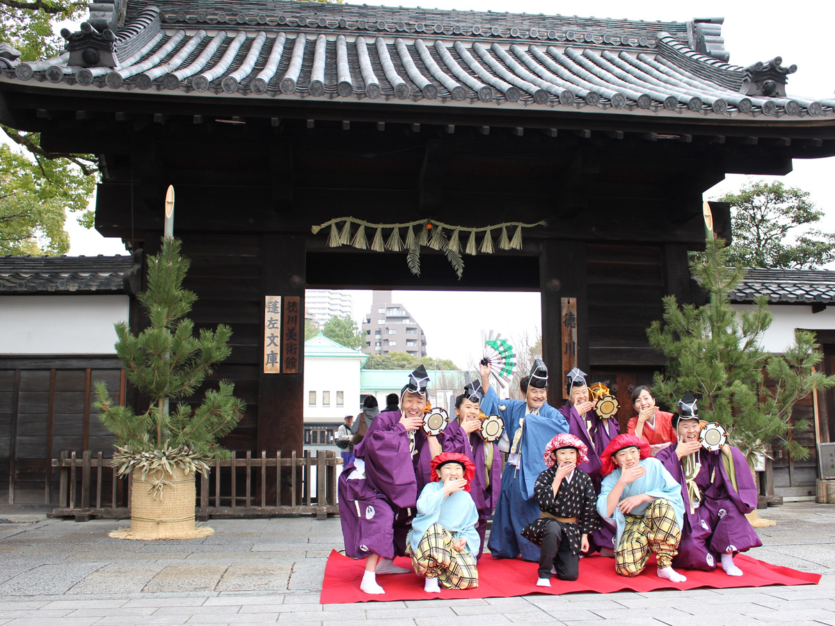 松を寿く　徳川園のお正月