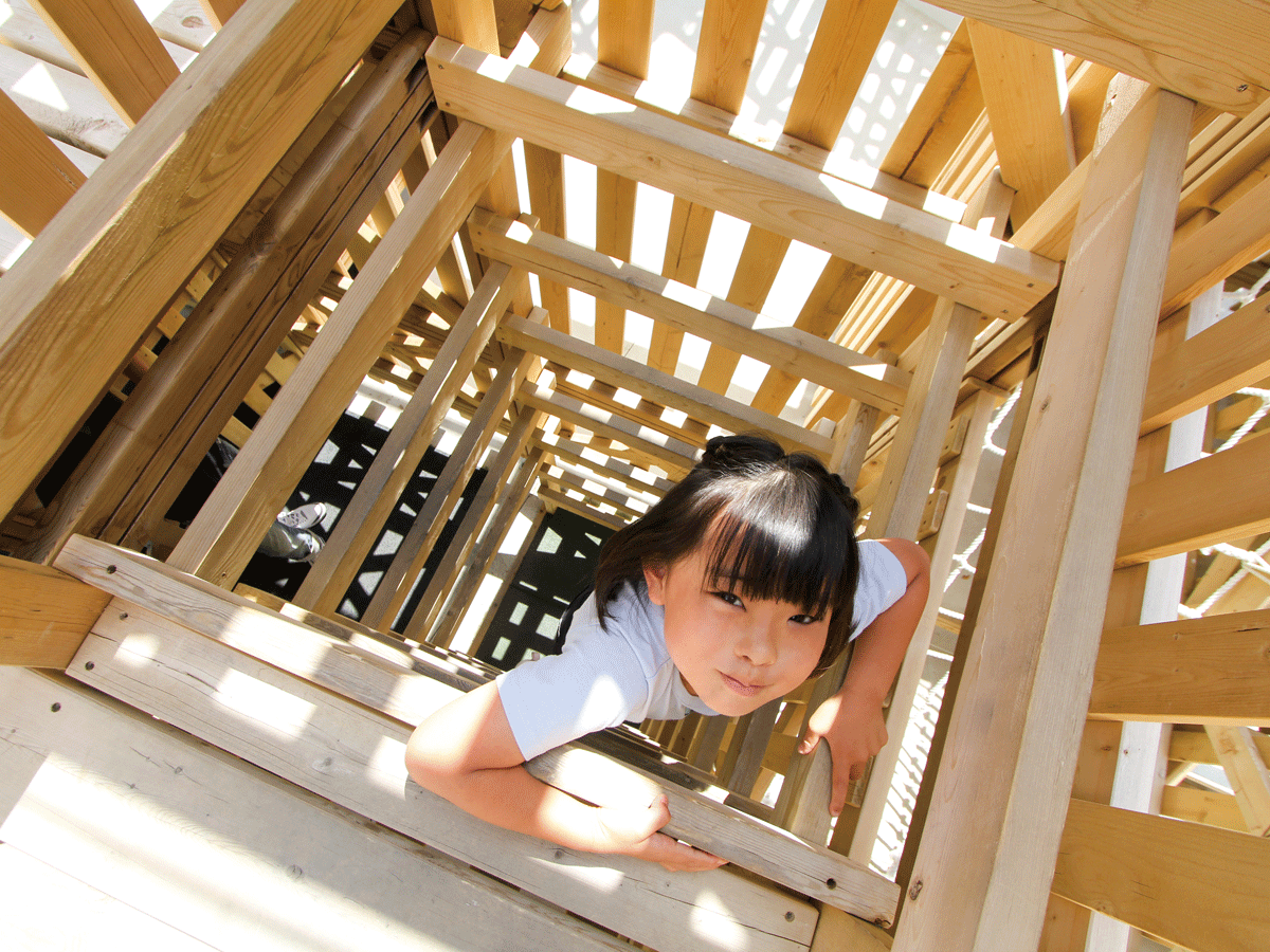 アスレチックパーク　変な森