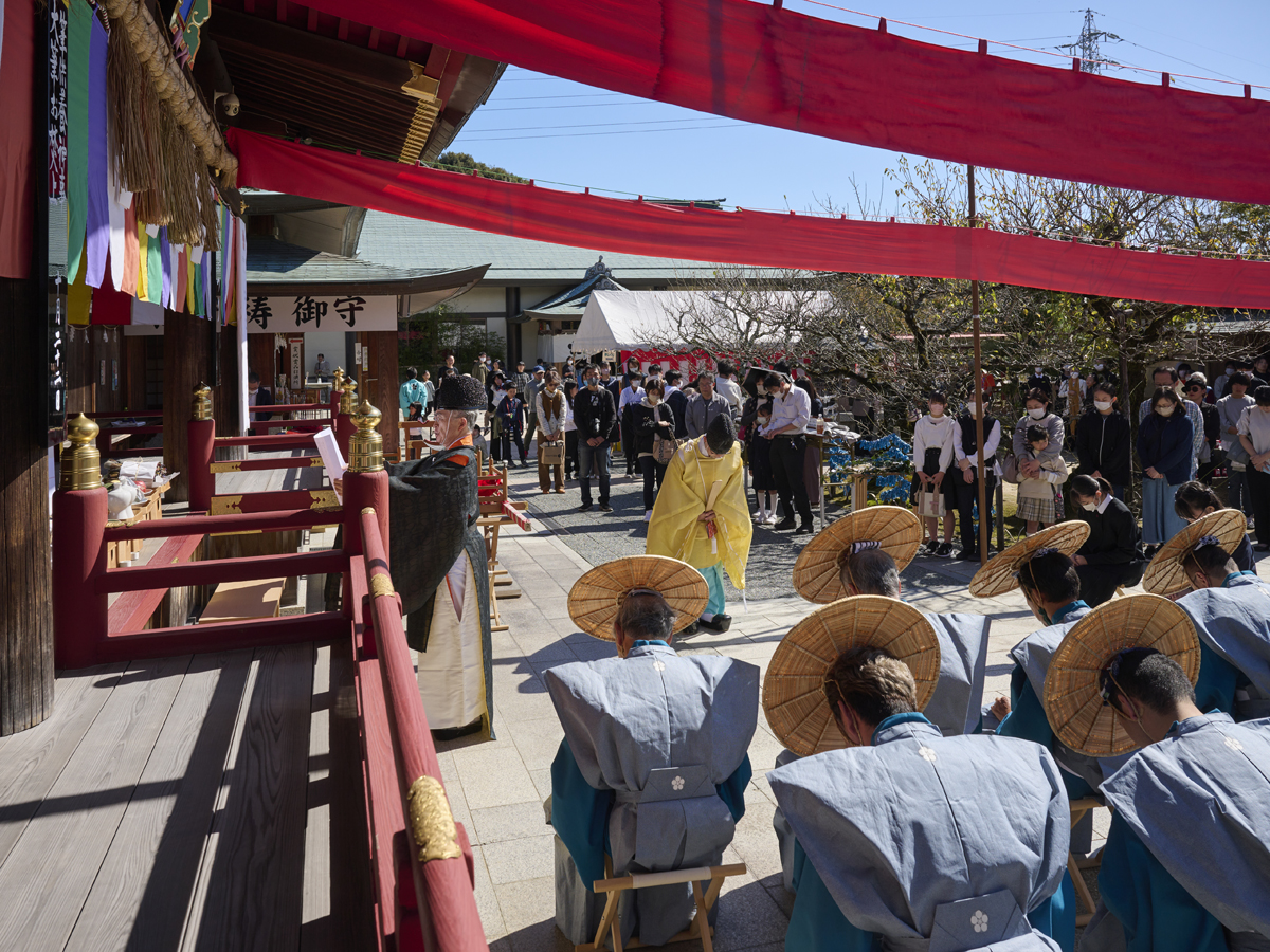 岩津天満宮 筆まつり