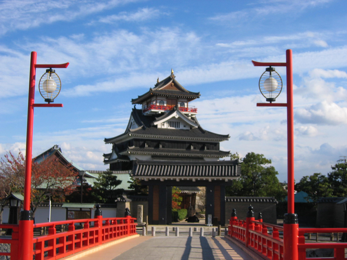 清洲城天主阁观日出