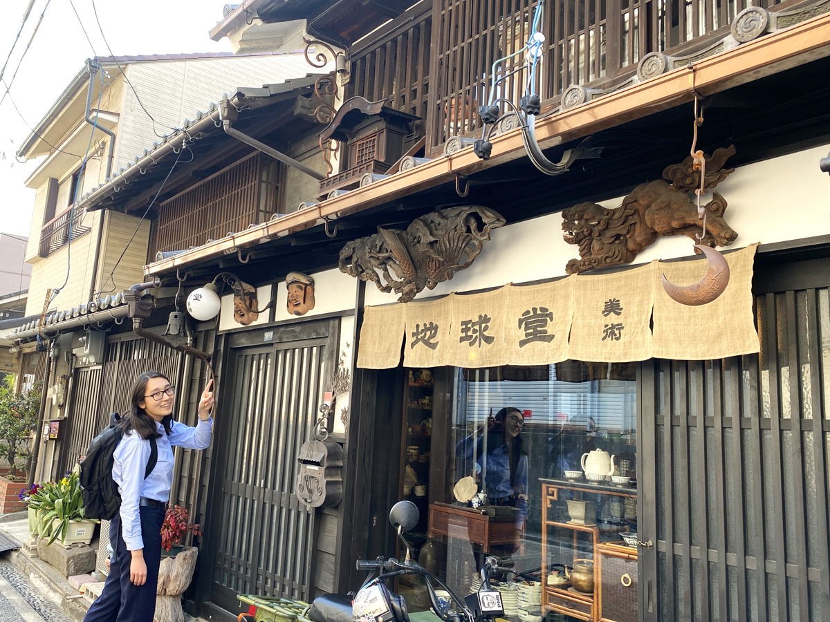 四間道の町並み