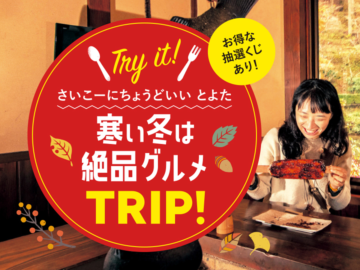 Try it！さいこーにちょうどいい とよた 寒い冬は絶品グルメTRIP！