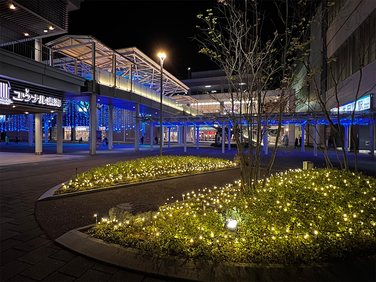 冬季燈光秀 in 太田川 