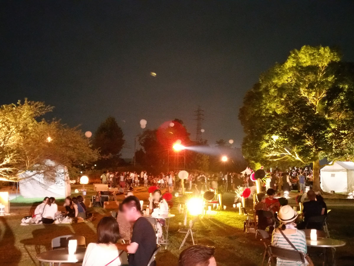 Komaki Nobunaga Yumeyakai Moon Watching Party