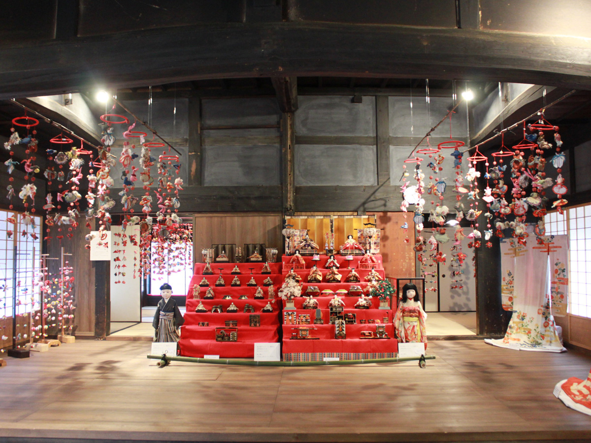 旧市川家住宅のひなまつり